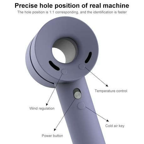 Silicone Sleeve for Dyson Hairdryer - Lavender