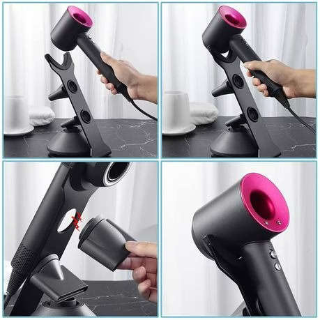 Z1 Hair Dryer Holder Stand for Dyson Supersonic Hairdryer - Black