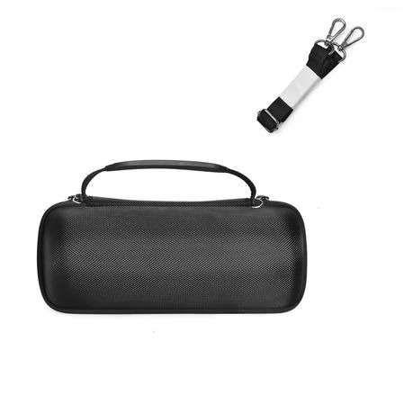 Molded EVA Case with Shoulder Strap for JBL Flip 3/4/5/6 (Black)