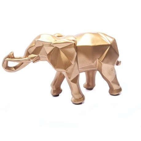 Gold Elephant Ornament (26 x 15cm)