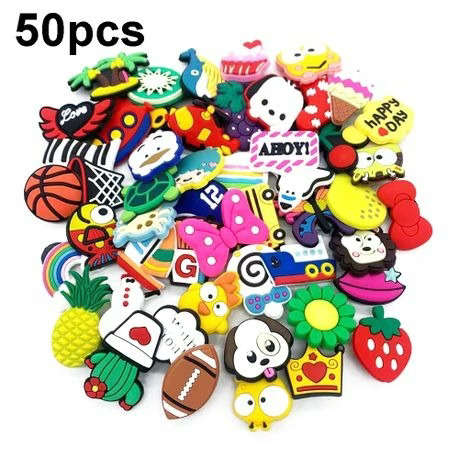 50 Pieces Shoe Charms - Type B
