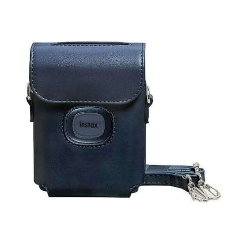 PU Leather Case & Strap for Instax Mini Link2 - Blue
