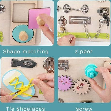 Toddlers Busy Board (30x29.5cm)