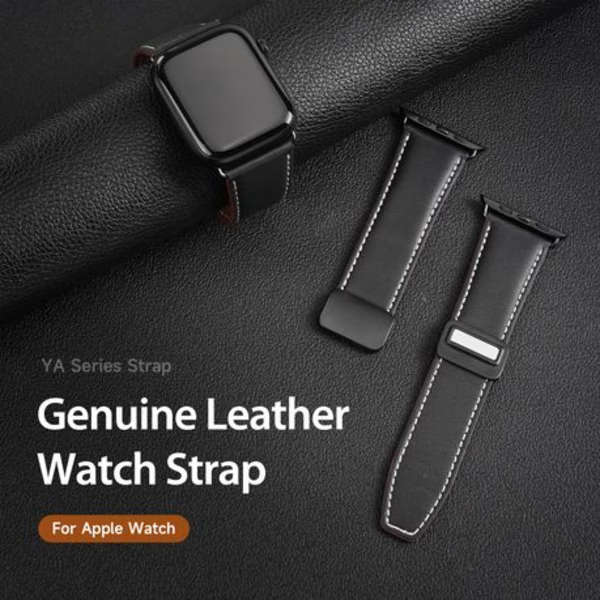 Dux Ducis Genuine Leather Strap compatible with Apple Watch 38/40/41mm
