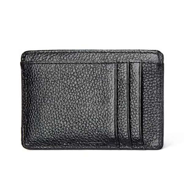 T4U Leather Minimalist Card Wallet - RFID Blocking