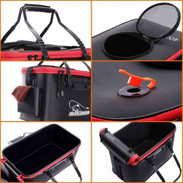 Mikanuo EVA Foldable Waterproof Fishing Bucket (45cm)