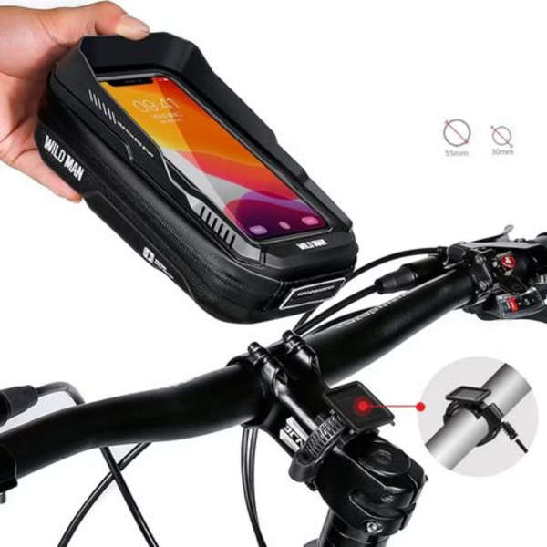 Wild Man XT3 Hardshell Bike Bag (Stem Mounted)