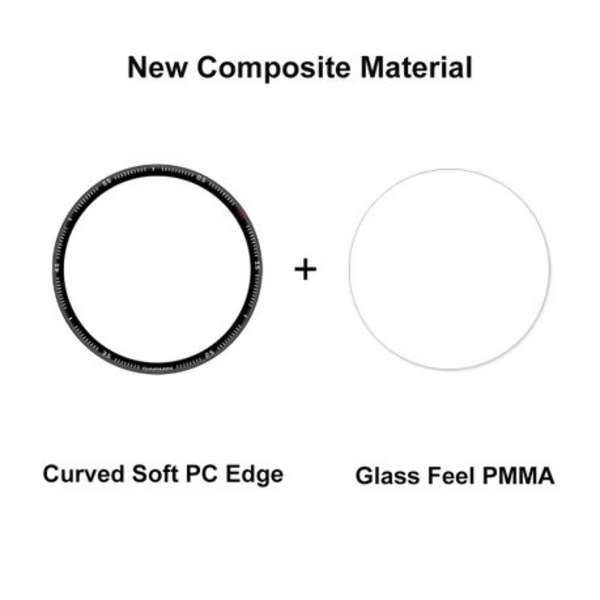 2 PCS WILK Acrylic Screen Protectors with 3D Edge for Garmin Fenix 7