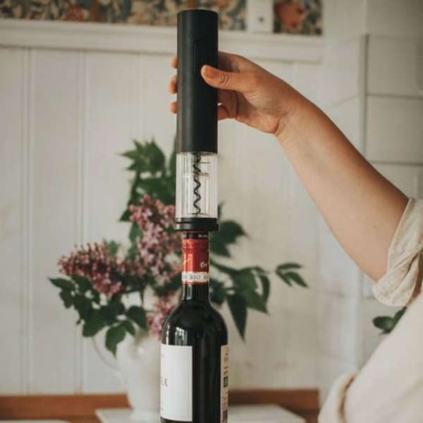Electric Wine Opener Corkscrew with Foil Cutter