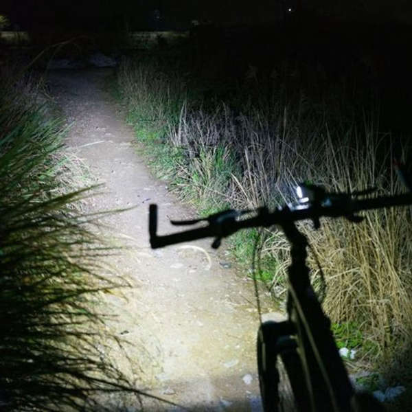 1000 Lumen Bike Light USB C Rechargeable with Low &amp; High Beam