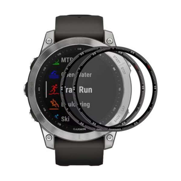 2 PCS WILK Acrylic Screen Protectors with 3D Edge for Garmin Fenix 7