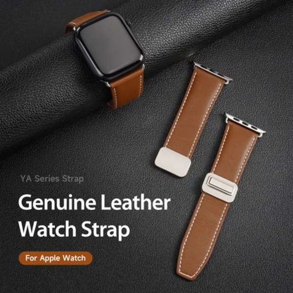 Dux Ducis Genuine Leather Strap compatible with Apple Watch 38/40/41mm
