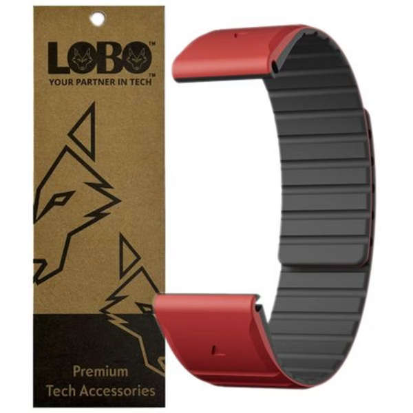 LOBO 26mm Magnetic QuickChange Strap Compatible with Garmin Fenix 3/5X/6X/7X/8 51mm etc