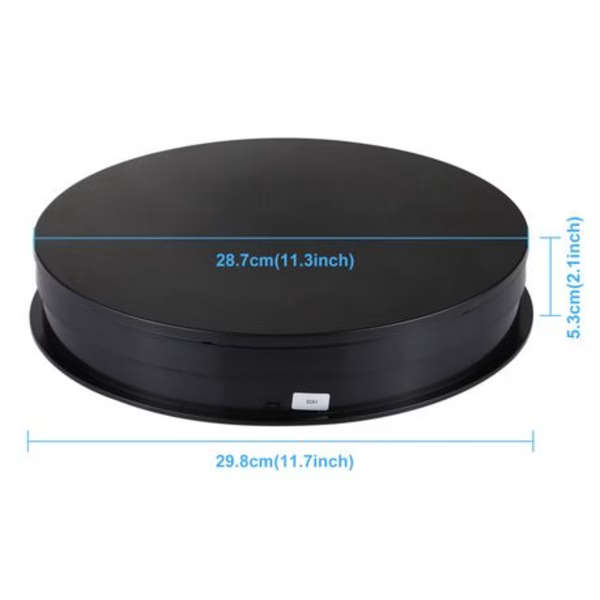 PULUZ 30cm USB Powered Photography Turntable