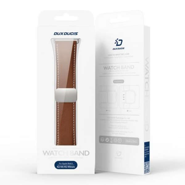 Dux Ducis Genuine Leather Strap compatible with Apple Watch 38/40/41mm