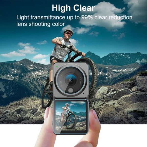 PULUZ Tempered Glass Screen Protector For Screen &amp; LCD DJI Action 2