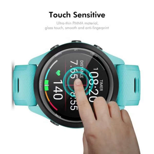 2 PCS WILK Screen Protectors with 3D Edge for Garmin Forerinner 265