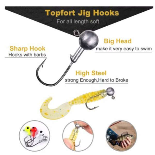 Sport 178 Piece Fishing Accessories Kit With Portable Travel Storage Box