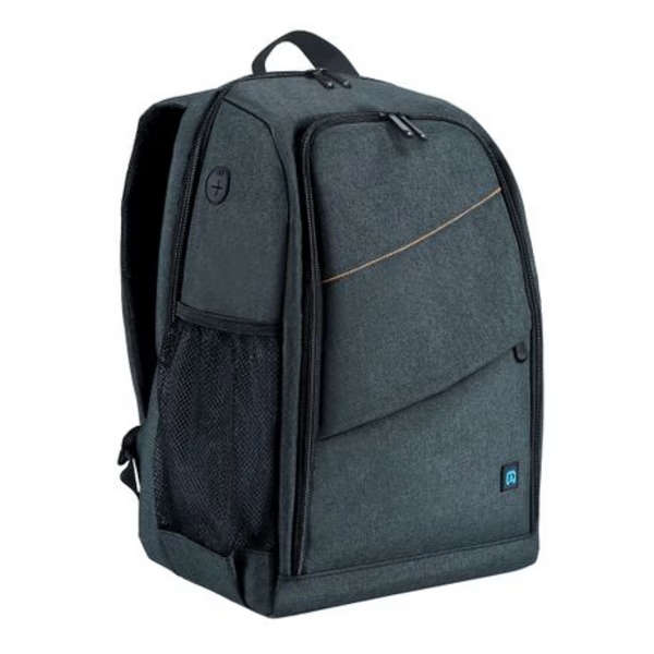 PULUZ Camera Backpack. Waterproof, Scratch-proof with Rain Cover (Grey)