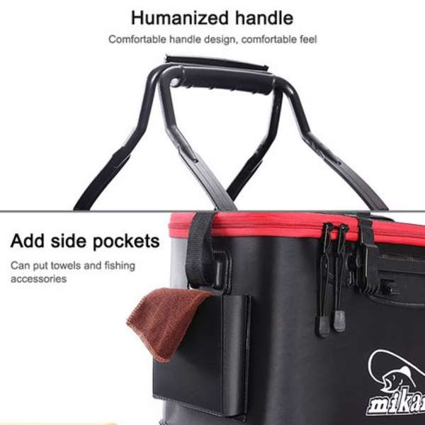 Mikanuo EVA Foldable Waterproof Fishing Bucket (45cm)