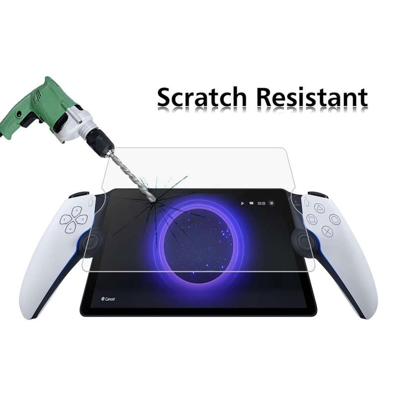 2 Pack Tempered Glass Screen Protector for PlayStation Portal Remote Player