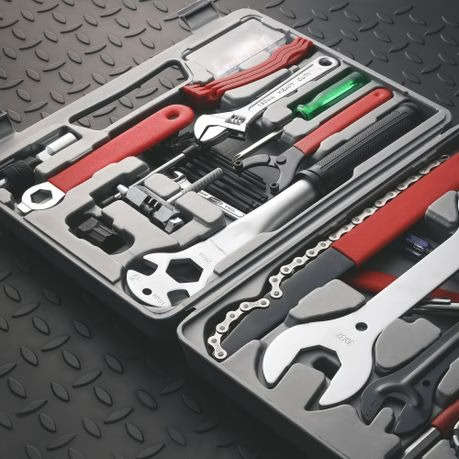 40 Piece Bicycle Tool Kit (168 Functions)