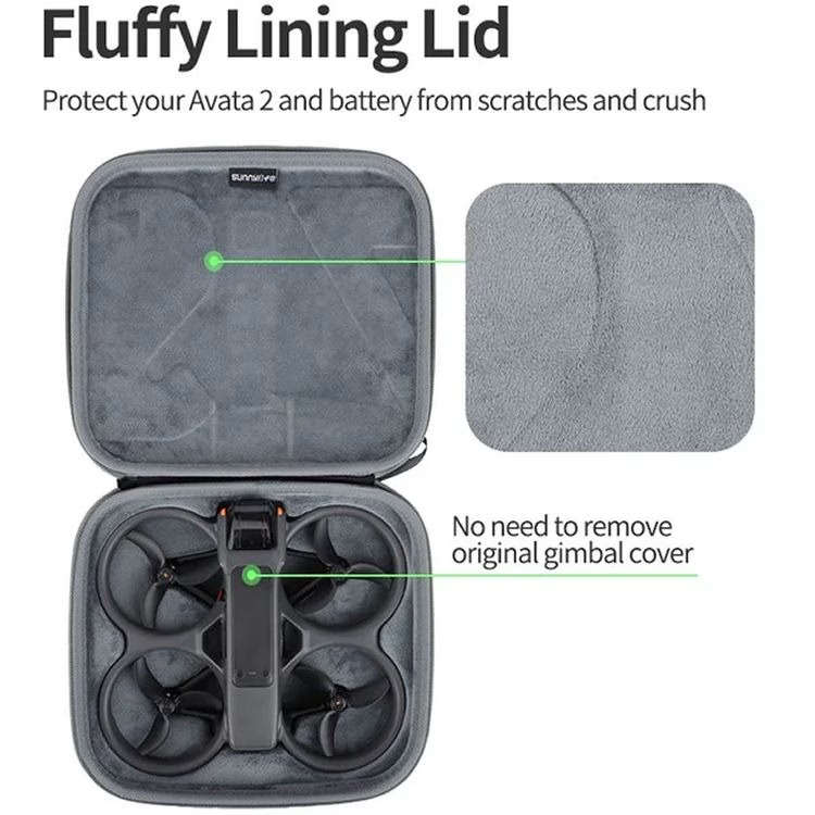 SunnyLife Protective Case for DJI Avata 2 (Drone Only)