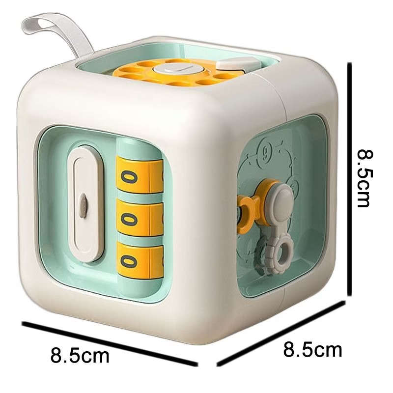 Toddlers Busy Cube (8.5cm x 8.5cm)