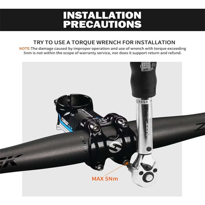 TOSEEK ZF-ONE Carbon Riser MTB Handlebar - 760mm Wide
