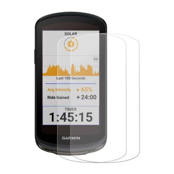 2x Enkay Tempered Glass Screen Protectors for Garmin Edge 1040 / 1030