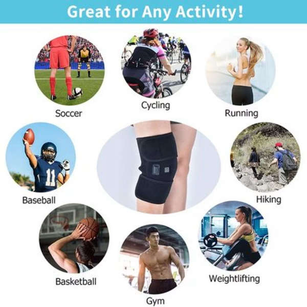 5by5 Infrared Knee Wrap - USB Powered