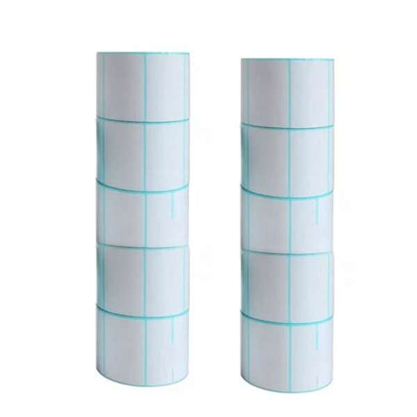 800 Pieces/Roll 40x30 Thermal Label Paper Barcode Label Sticker Paper - 5 Rolls