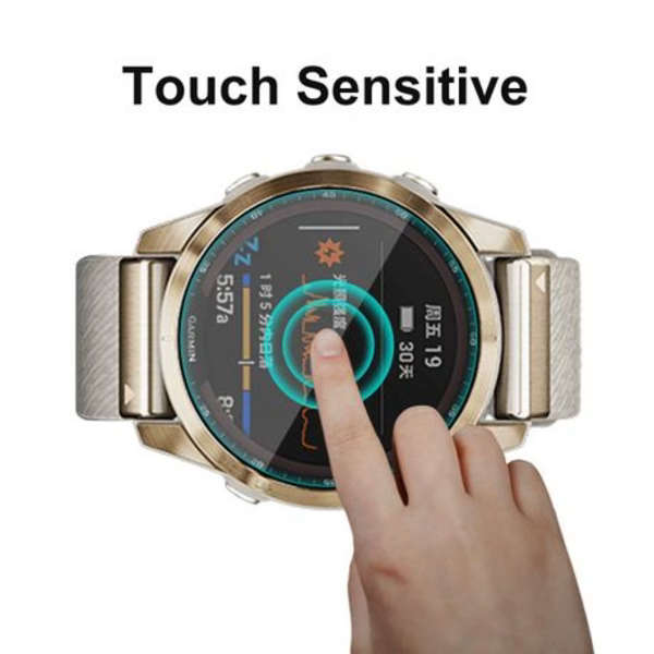 2x ENKAY Tempered Glass Film for Garmin for Garmin Fenix 7S