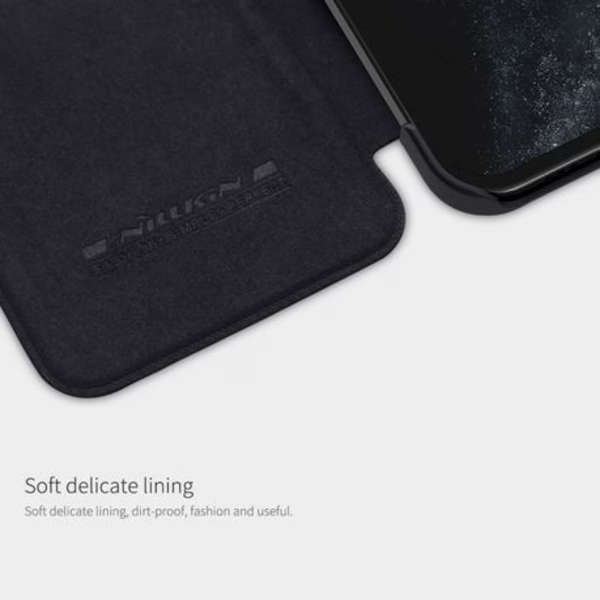 Nillkin Qin Series Leather Card Cover for Apple iPhone 12 Pro MAX (Blue)