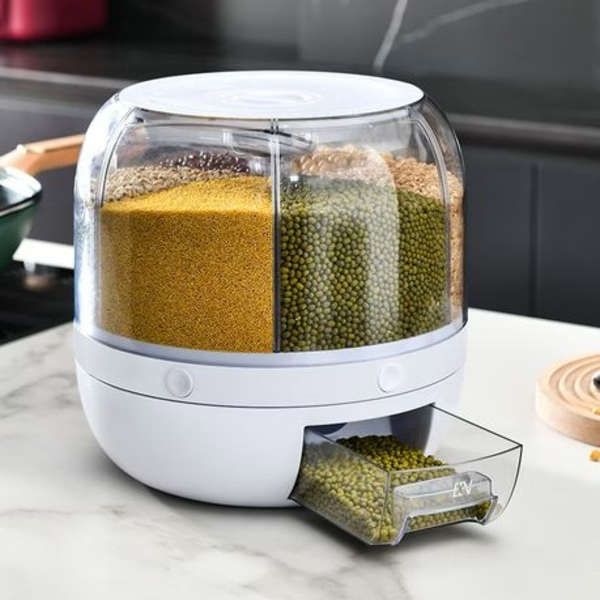 T4U Rotating Dry Goods &amp; Cereal Dispenser