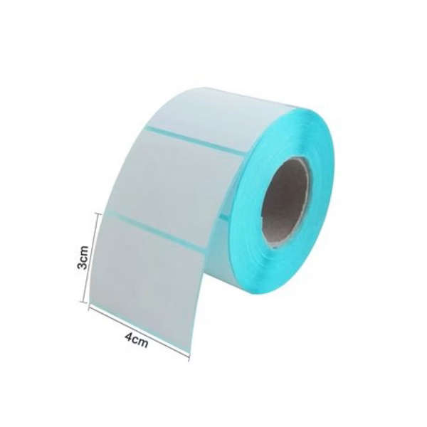 800 Pieces/Roll 40x30 Thermal Label Paper Barcode Label Sticker Paper - 5 Rolls