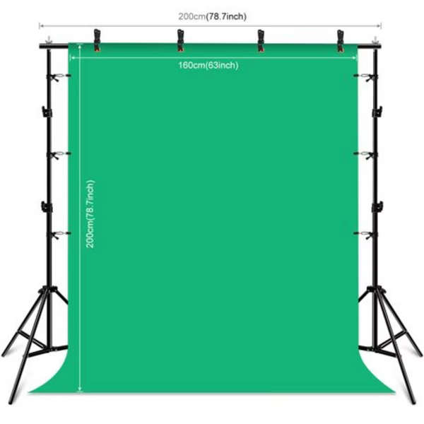 PULUZ 2m x 2m Photo Studio Backdrop Kit