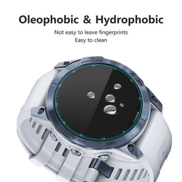 2 PCS WILK Tempered Glass Screen Protectors for Garmin Fenix 7