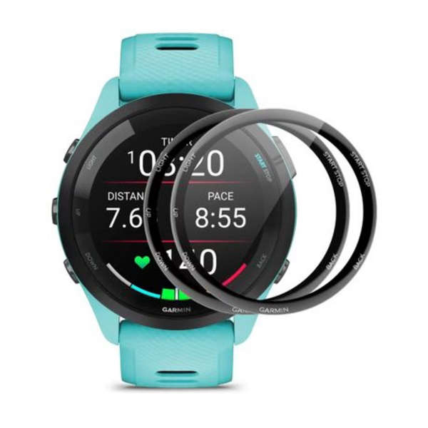 2 PCS WILK Screen Protectors with 3D Edge for Garmin Forerinner 265