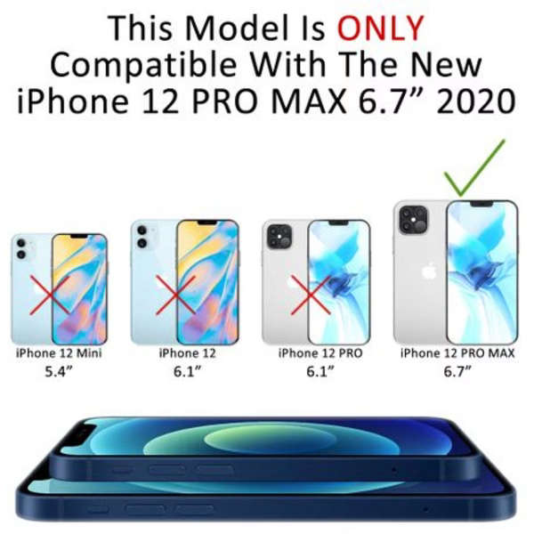 Nillkin Cyclops Cover for Apple iPhone 12 Pro Max 6.7" (Red &amp; Clear)