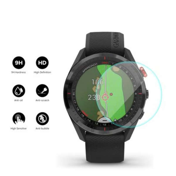 2 PCS WILK Tempered Glass Screen Protectors for Garmin Approach S62