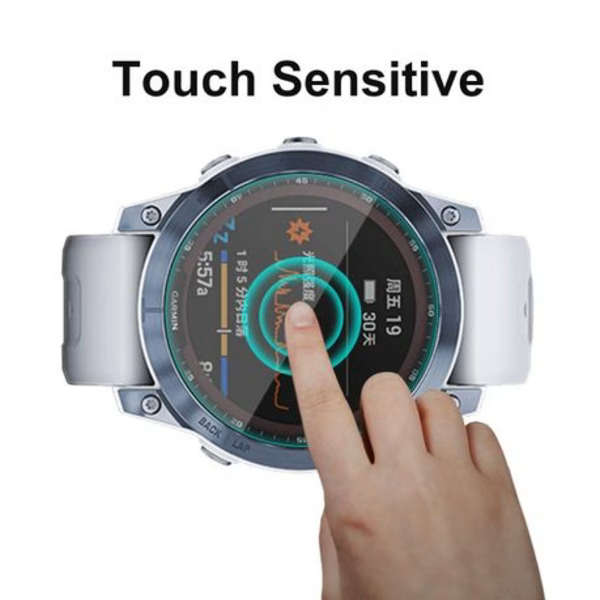 2 PCS WILK Tempered Glass Screen Protectors for Garmin Fenix 7