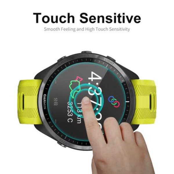 2 PCS WILK Tempered Glass Screen Protectors for Garmin Forerunner 965