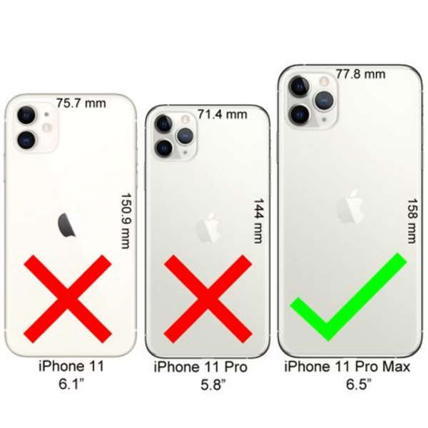 Goospery Sky Slide Bumper Case for iPhone 11 Pro Max