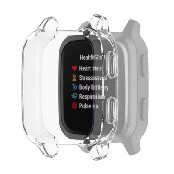 LOBO Cover with Integrated Screen Protector for Garmin Venu Sq2 - Clear