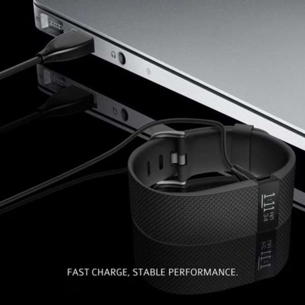 T4U Replacement charging cable for Fitbit Charge HR (27cm)