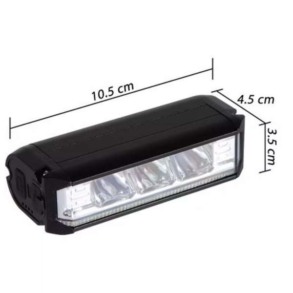 1700 Lumen Bicycle Light - USB Rechargeable