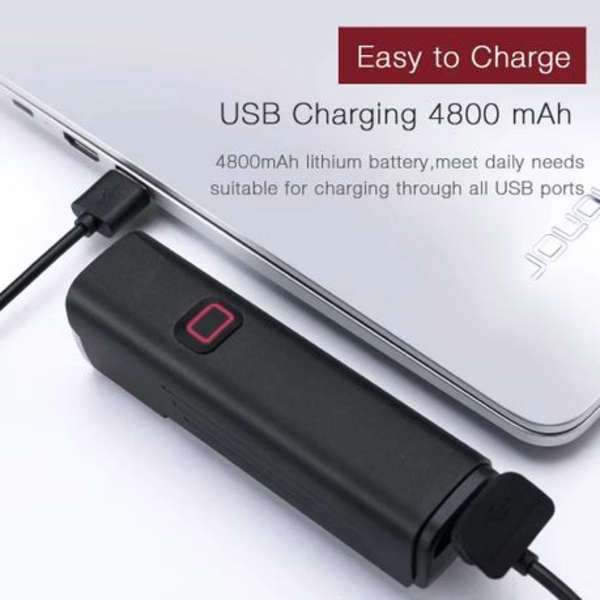 1000 Lumen Bike Light USB C Rechargeable with Low &amp; High Beam