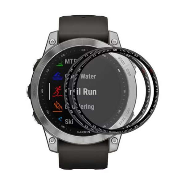 2 PCS WILK Acrylic Screen Protectors with 3D Edge for Garmin Fenix 7S
