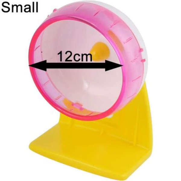 Silent Hamster Wheel With Stand &amp; Suction Cup